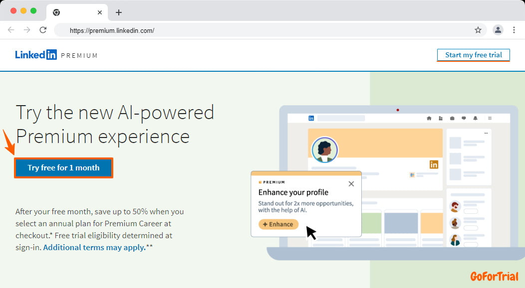 LinkedIn Premium Free Trial: Enjoy 1 Month of Access for Free 2 LinkedIn Premium Free Trial