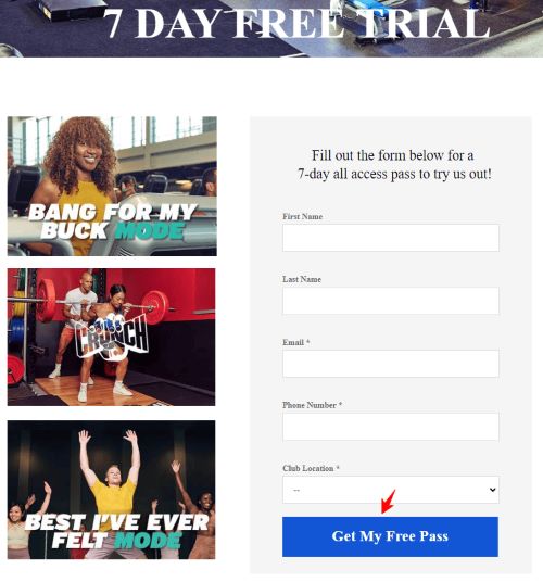 Crunch Fitness Trial: Get Your Free Day Pass and Start Your Workout 3 Crunch Fitness Free 7 Day Pass