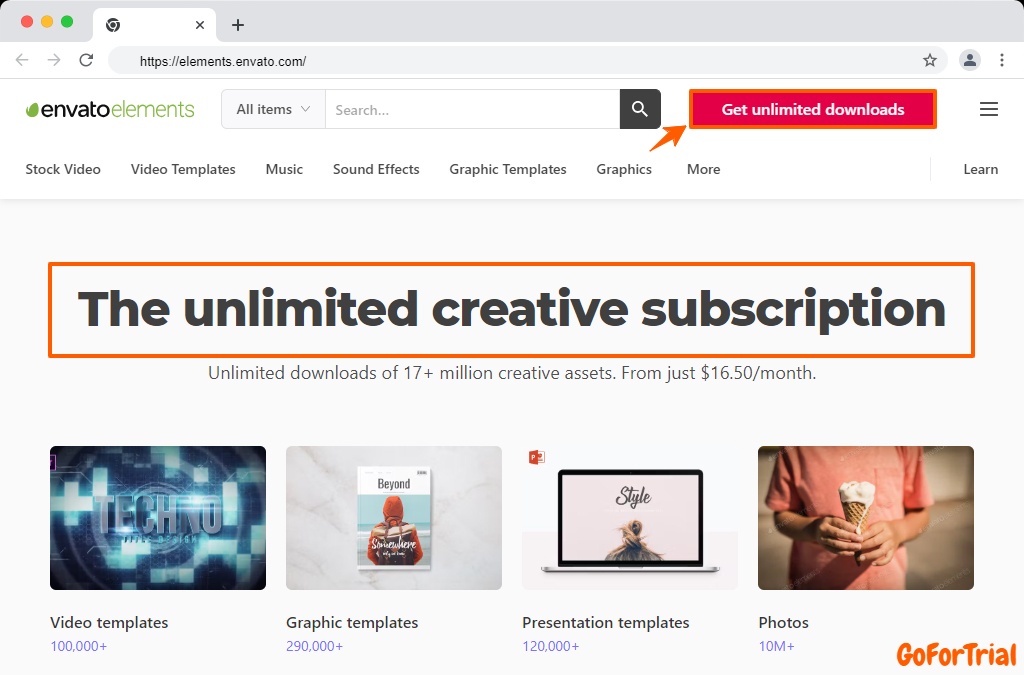 Envato Elements Free Trial - Get Unlimited Downloads and Access to Premium Files for Free! 6 Envato Elements Free Trial