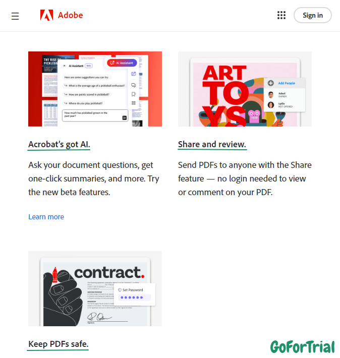 Adobe Acrobat Free Trial, Get Acrobat Pro Trial Upto 21 Days 7 Adobe Acrobat Trial Perks