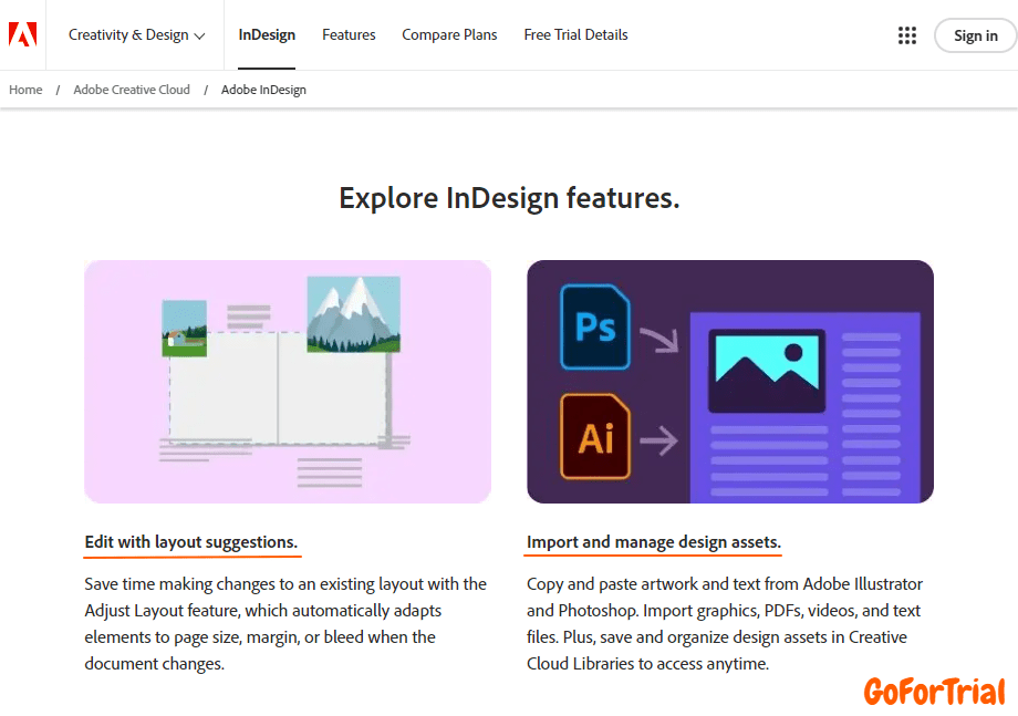 Adobe InDesign Free Trial: Get a Premium Trial For 21 Days 7 Adobe InDesign Perks