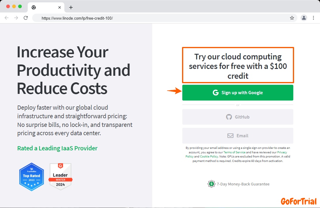 Linode Free Trial, Start Your 60 Days Trial with $100 Credit 5 Linode Free Trial