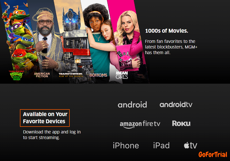 MGM+ Free Trial - Start Your Premium Streaming Experience Today 3 MGM+ Free Trial Perks