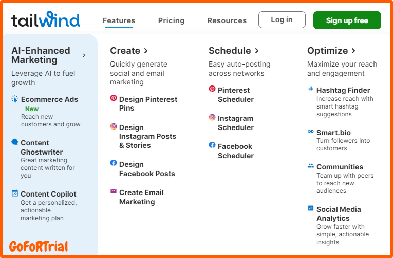 Tailwind Free Trial Plan, Signup With Free Forever Plan Now 5 Tailwind Features