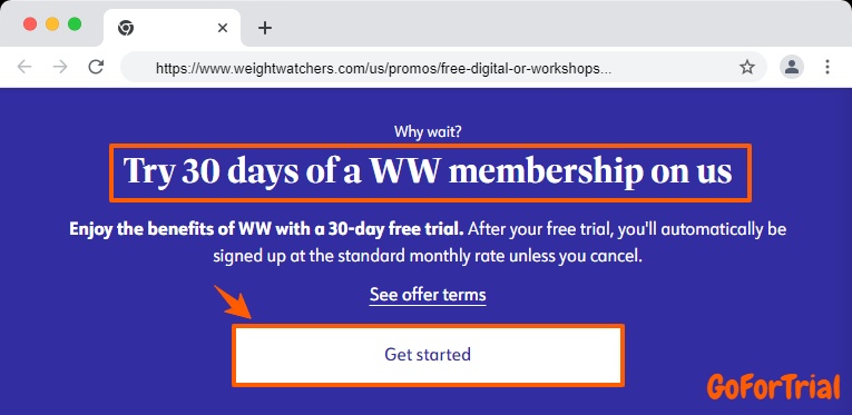Weight Watchers Free Trial: Starts Your Trial Account 2 Weight Watchers Free Trial