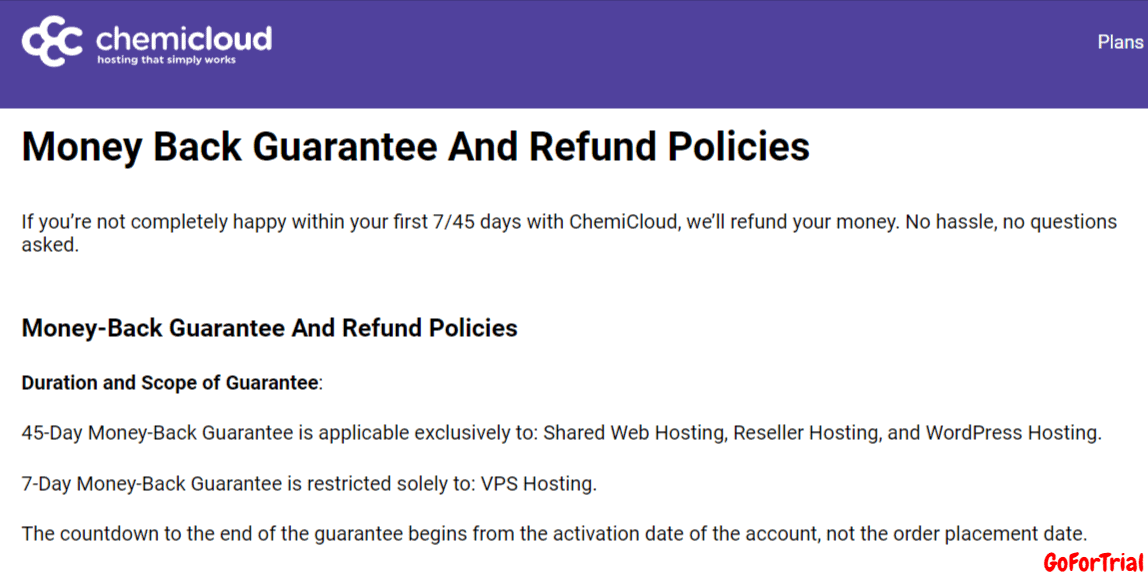 ChemiCloud Free Trial: Try Hosting 45 Days For Risk-Free 2 About ChemiCloud Free Trial