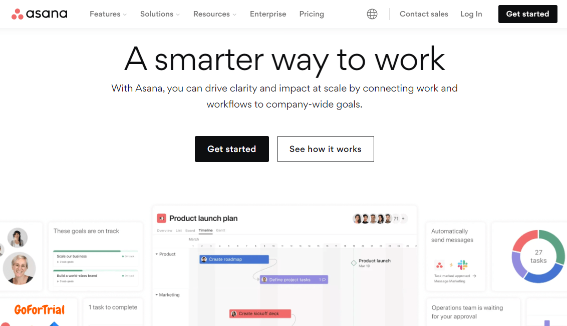 Asana Free Trial: Access 30 Day Trial Today Without Credit Card 2 Asana Work Management