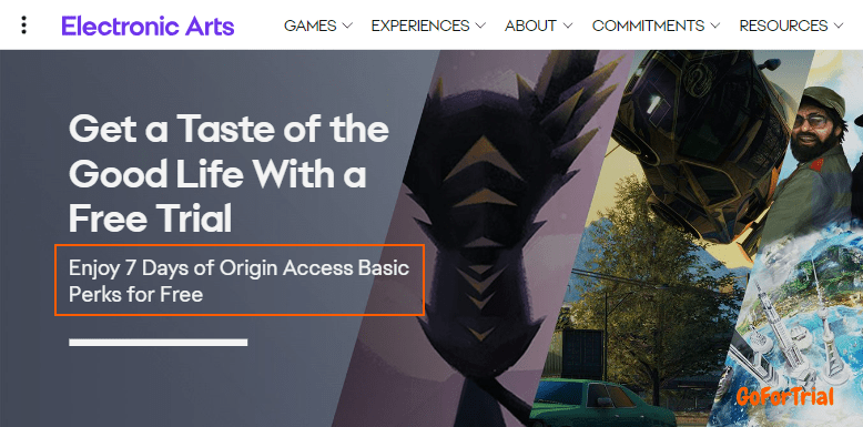 EA Play Free Trial Options, Start Your 7 Days Trial Account for Free Today 3 EA Play Free Trial Banner 7 Days