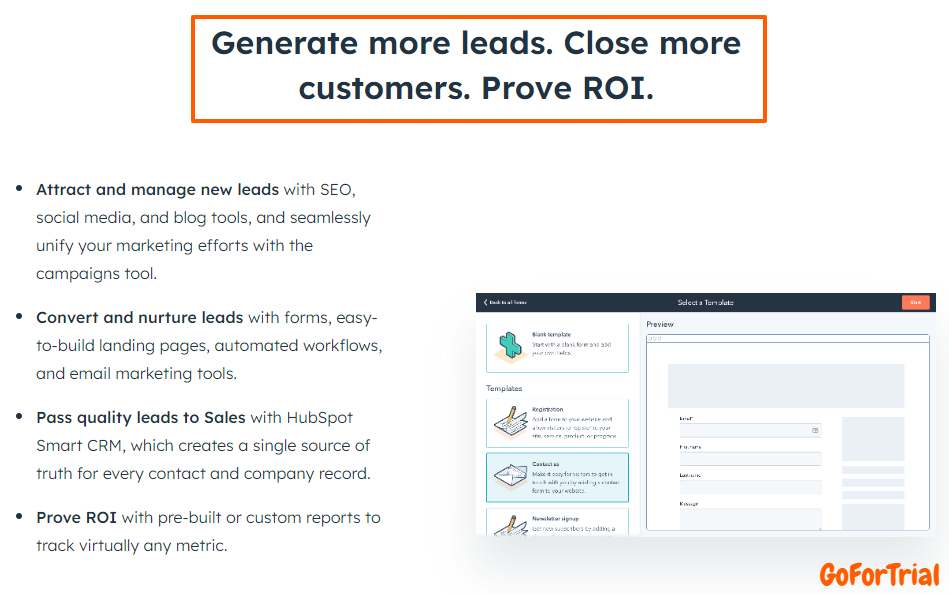 HubSpot Free Trial: Start 14 Days Free Trial Account Today 3 HubSpot Features