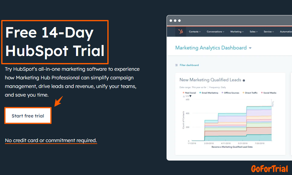 Best CRM Software Free Trial: Start Trial For Up to 30 Days 2 HubSpot-Free-Trial