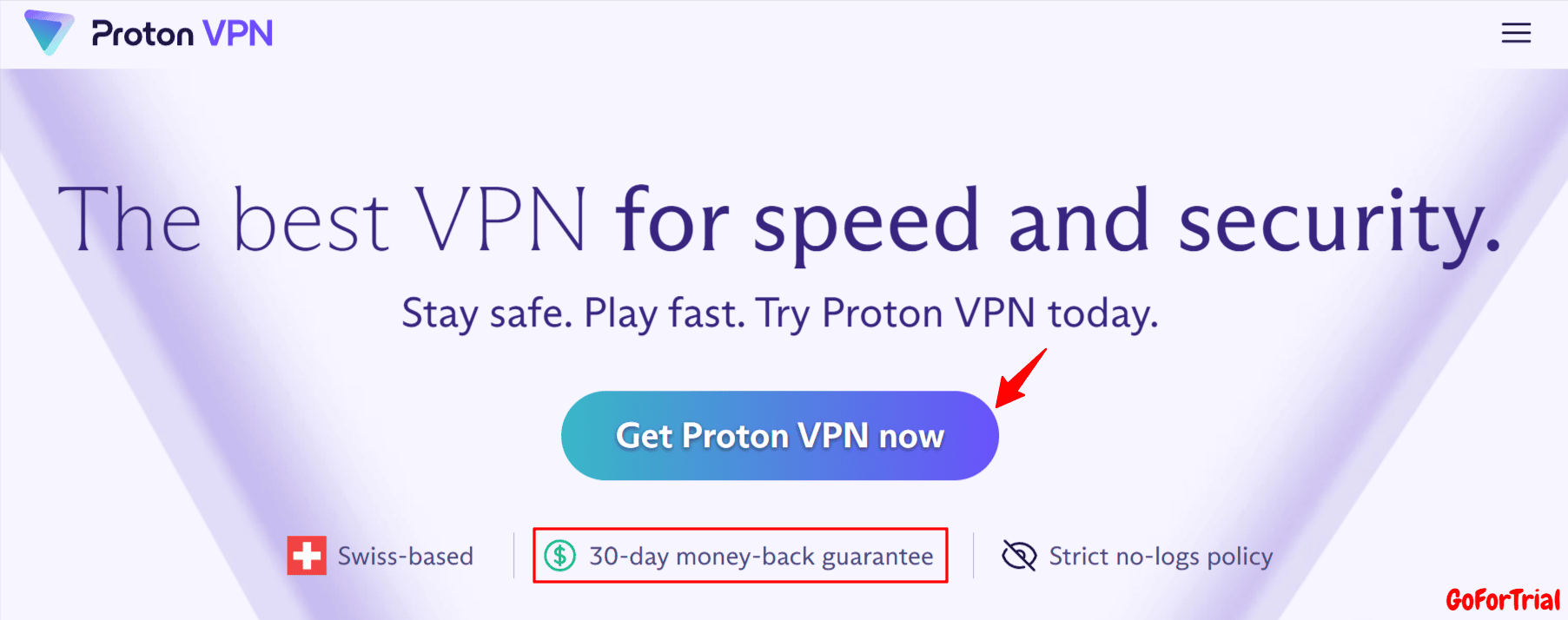 Proton VPN Trial, Start 30-Days Risk-Free Trial or Download Free Application 2 Proton VPN Free Trial Options