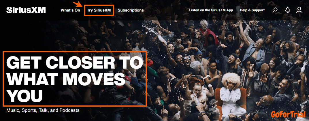 SiriusXM Free Trial, Start Your Trial Account for Free Now 2 SiriusXM