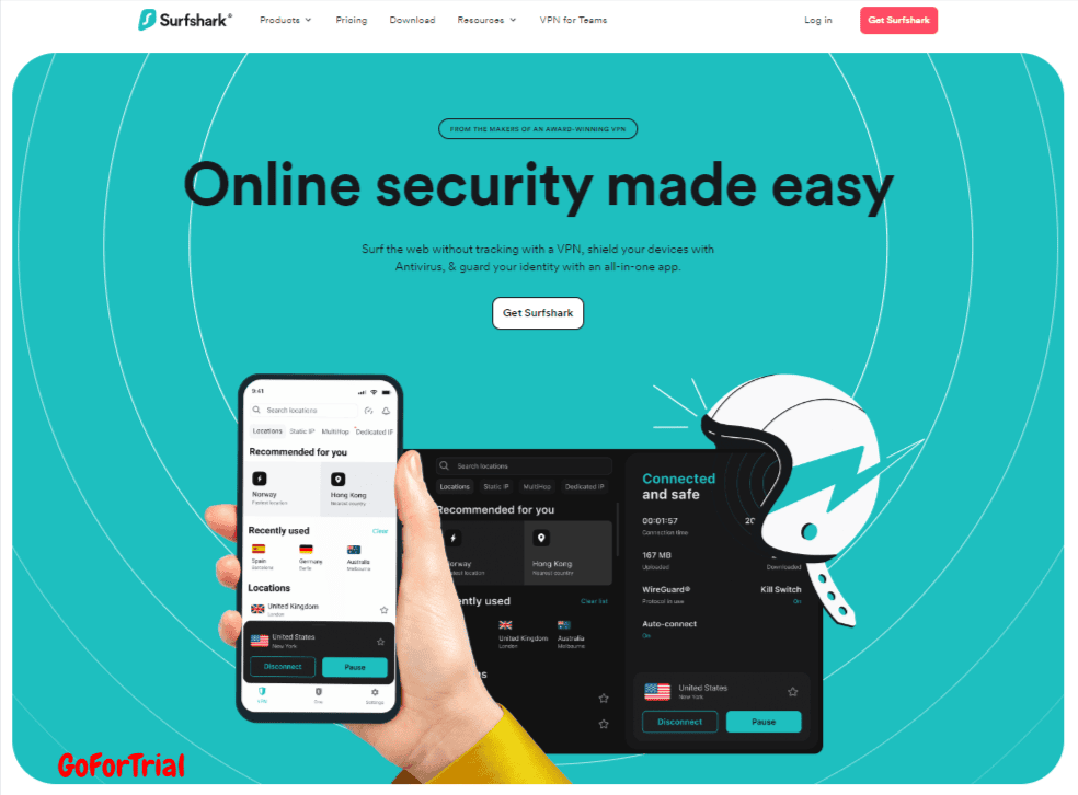 Surfshark Free Trial, Try Surfshark VPN for 30 Days Risk-Free 3 Surfshark-secure-online-VPN-service
