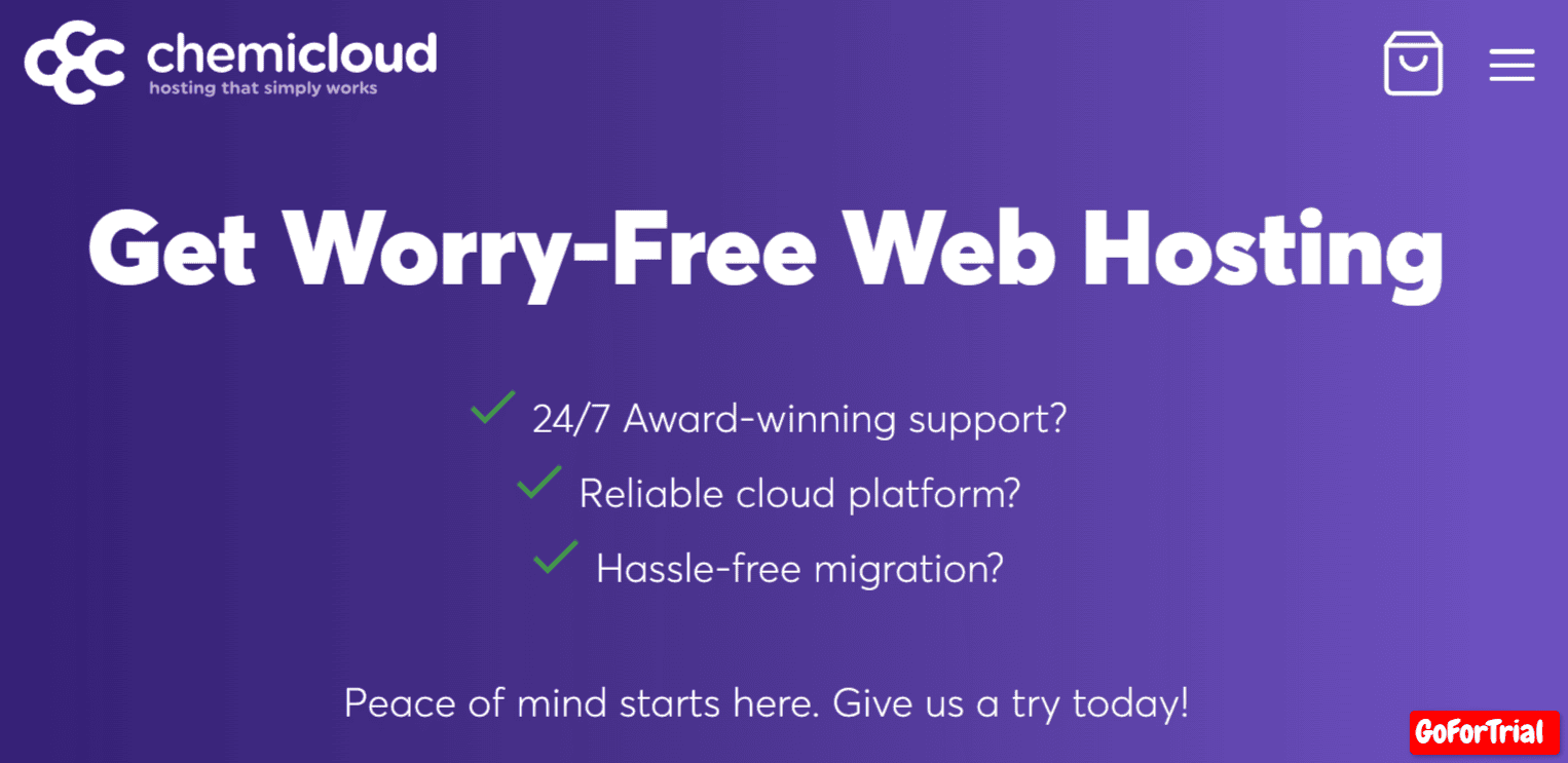 ChemiCloud Free Trial: Try Hosting 45 Days For Risk-Free 3 Why Try ChemiCloud Hosting