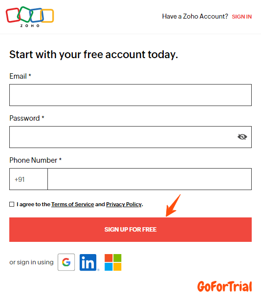 Zoho Trial: Try its Products Zoho CRM, Books, Creator, Desk and other Free 3 Zoho Sign Up
