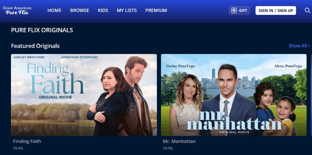 Great American Pure Flix