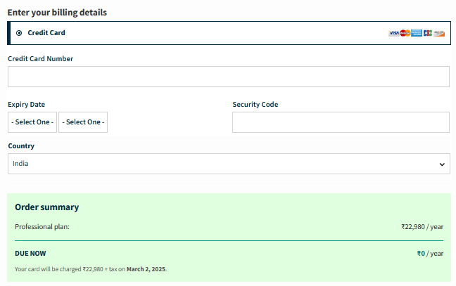 Hootsuite Free Trial- Start Your Trial Account For Free Now! 7 Hootsuite-Payment-Methods