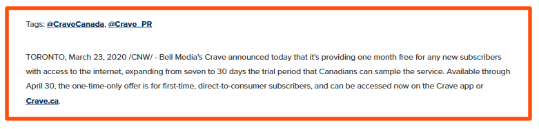 Crave Free Trial - How to Watch Crave Free For 30 Days 3 Crave-Offers-30-Days-Free-to-Canadians