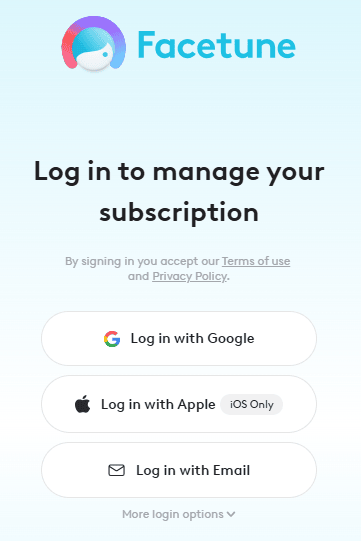 Facetune Free Trial: Try All Premium Features for 7 Days—No Cost! 3 Facetune-Login-Your-Account